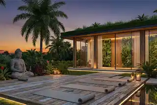 Yoga Deck at Shapoorji Northern Lights